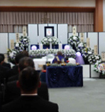 富士見斎場 祭壇