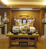 瑞穂斎場 祭壇