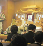 瑞穂斎場 祭壇